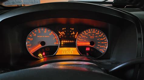 Changed My Gauge Cluster Lights To Orange To Try To Match The Screen