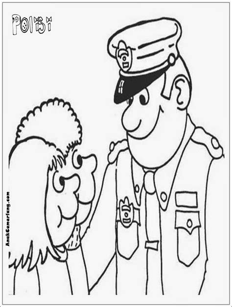 Cara menggambar pak polisi how to draw a policeman smotret. 169 best images about Mewarnai Gambar on Pinterest