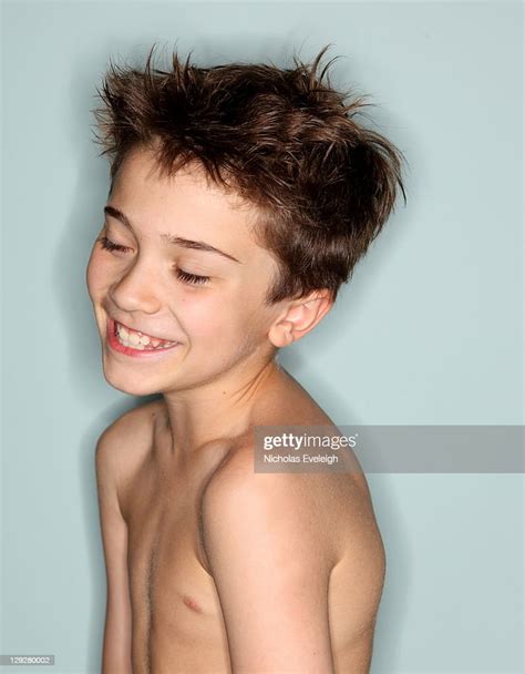 Profile Portrait Of Young Boy High Res Stock Photo Getty Images