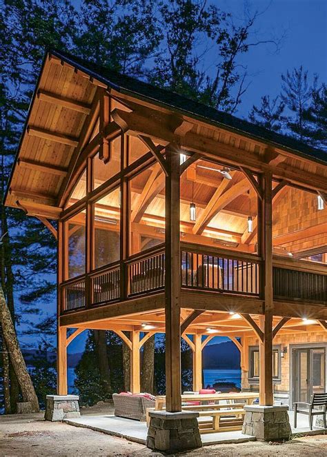Twice The Fun — This Elevated Screened Porch Allows For An Open Patio
