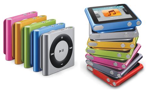Apples New Ipods Various New Ipod Touches New Ipod Nano Tweaked