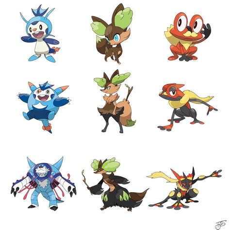 Pokémon Type Swap Starters Pokémon Amino