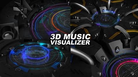 VIDEOHIVE 3D MUSIC VISUALIZER - Adobe After Effects Templates