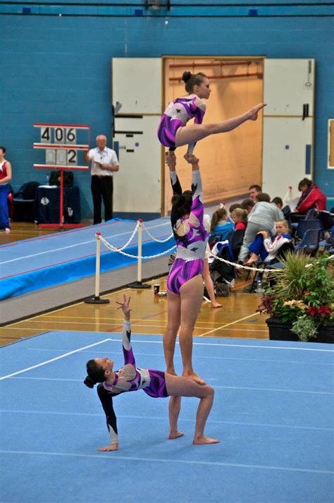 Oakville Gymnastics Club Acrobatic Gymnastics Team British Open Pics