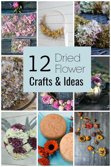 12 Beautiful Dried Flower Crafts And Ideas Hearth And Vine