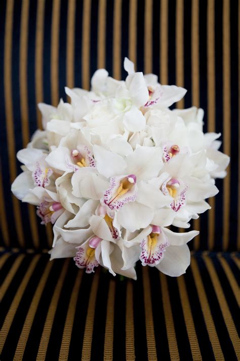 Pink Orchid Bouquets Weddings