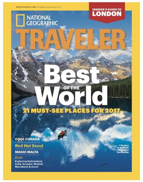 National Geographic Travel Announces Best Of The World List National