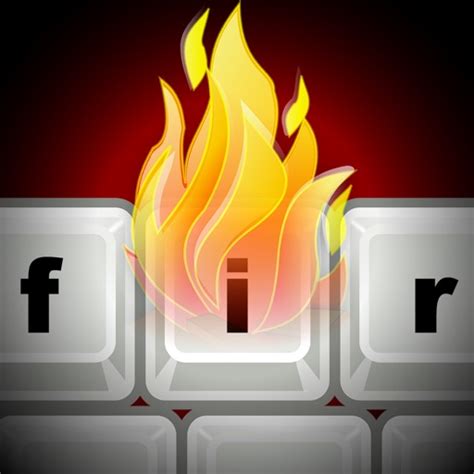 Fire Keyboard Draw Flaming S Iphone App