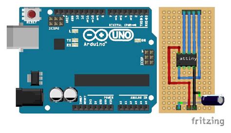 Attiny In System Programmer Isp Arduino Shield