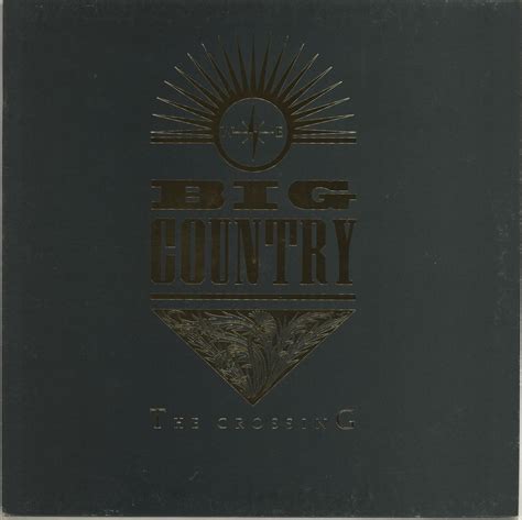 Big Country The Crossing Green Sleeve Ex Uk Vinyl Lp —