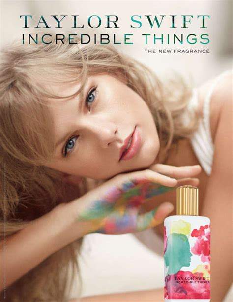 Taylor Swift Incredible Things Fragrance Promo Gotceleb