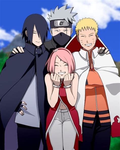 Team 7 A Important Memory For Me As Naruto Fans Naruto Sasuke