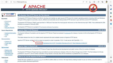 Windows下Apache安装步骤一看就会 windows安装apache CSDN博客