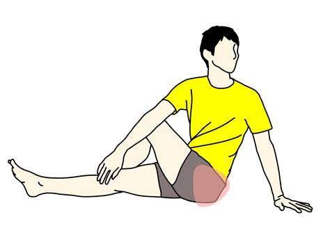 床に座った姿勢で行うお尻（大殿筋）〜腰のストレッチ ボディ･モーション･ラボ