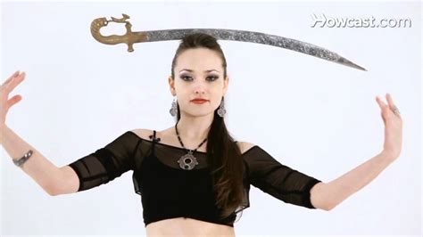 how to use a sword belly dancing youtube
