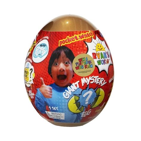 Superb Ryans World Giant Mystery Egg Gold Now At Smyths Toys Uk
