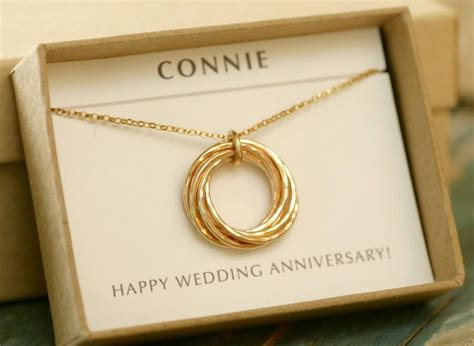 I want something that is really special and will move her heart. 7 Year Anniversary Gift For Wife Necklace, 7th Anniversary ...