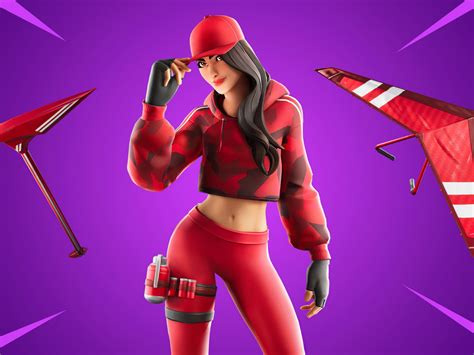 Fortnite Chapter 2 Ruby Red Outfit 2019 Wallpaper Hd Image Picture