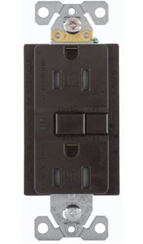 Eaton Gfci Self Test 15a 125v Tamper Resistant Duplex Receptacle With