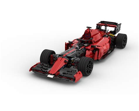 Lego Moc 2021 F1 Formula 1 Racing Car 42125 B Model By Geyserbricks