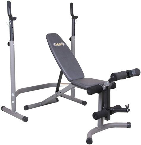 Body Champ Olympic Weight Bench 2 Piece Combo