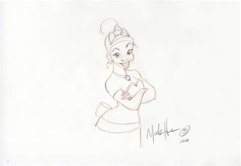 Mark Henn Princess Tiana From Disneys The Princess And The Frog In