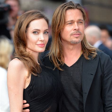Exclusive Brad Pitt Talks Falling In Love With Angelina Jolie E Online