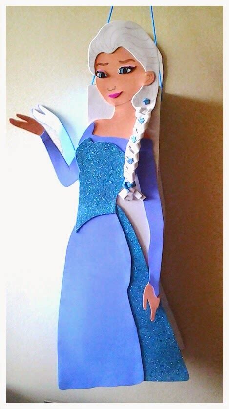 Descubrí la mejor forma de comprar online. PIÑATA DE ELSA FROZEN | CREACIONES "ESTRELLA SOL Y LUNA"