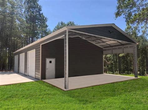 The Ultimate In Custom Metal Garages 32 Designs Certified Carports