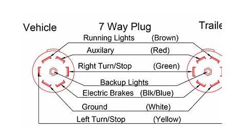 Trailer Plug Wiring Diagram 7 Way - Collection - Wiring Diagram Sample