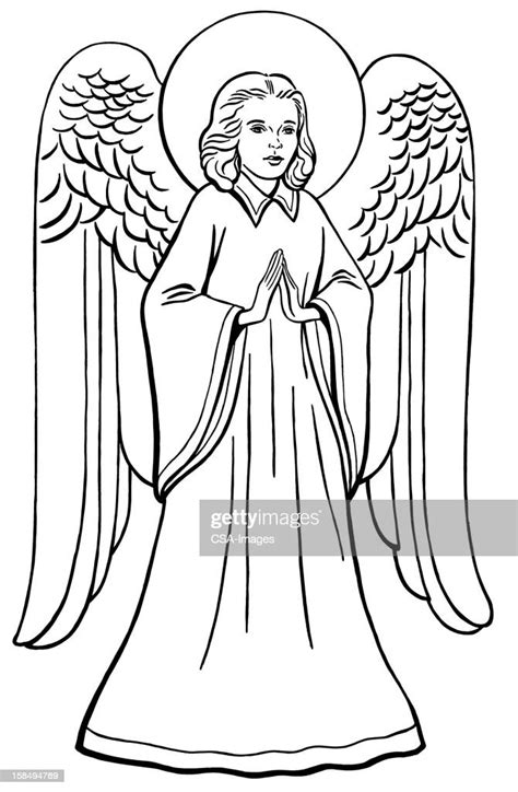 Angel Praying High Res Vector Graphic Getty Images
