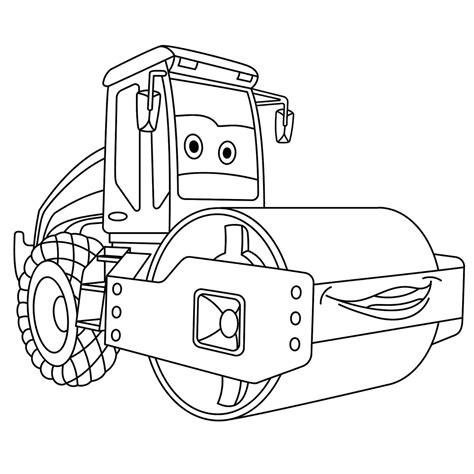 Road Roller Coloring Page Coloring Pages The Best Porn Website