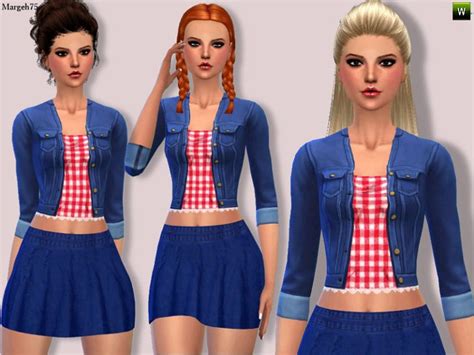 Denim Diva Outfit The Sims 4 Catalog