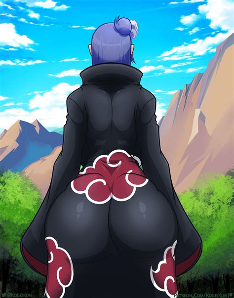Rule Girls Akatsuki Naruto Ass Back View Big Ass Big Breasts
