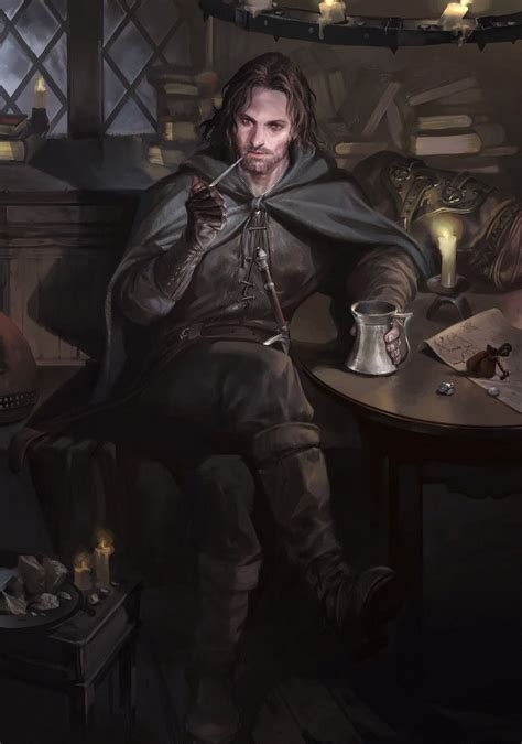 Aragorn J R R Tolkien Senhor Dos Aneis Personagens Escudo Rpg