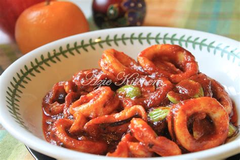 Cara masak sambal tumis sotong sedap & lembut l easy squid sambal recipe l 叁峇苏东食谱. Sambal Tumis Sotong Dengan Petai - Azie Kitchen