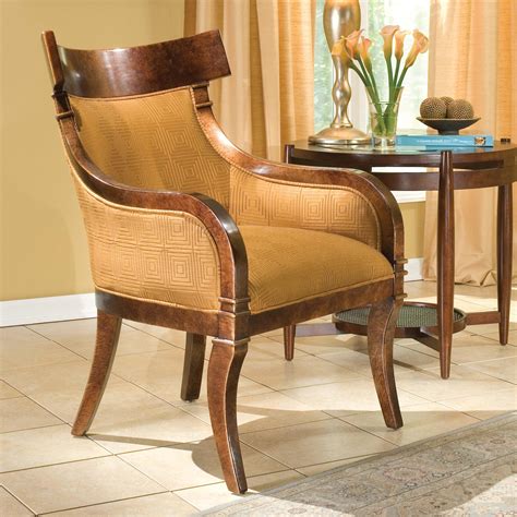 Fairfield Chairs Rustic Upholstered Accent Chair Story And Lee