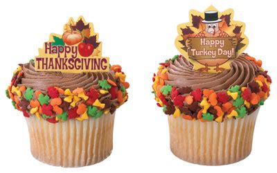 Place tart pans in freezer to chill while preparing filling. Carpe Cupcakes!: Thanksgiving Cupcake Picks
