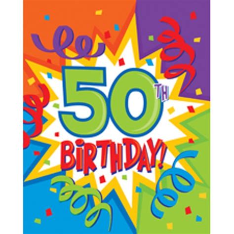 Clip Art 50th Birthday Clip Art Library