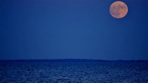 Time Lapse Super Moon Rise Over Lake St Clair Mi Nov 2016 Youtube