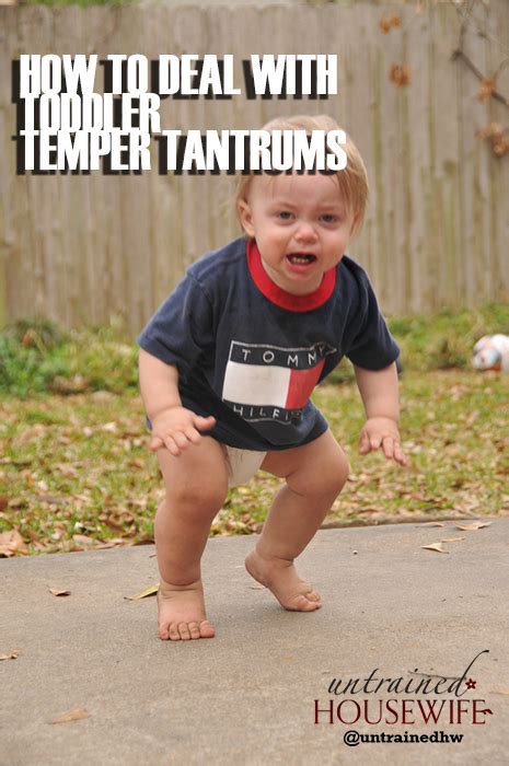 How To Deal With Toddler Temper Tantrums Tips And Tricks