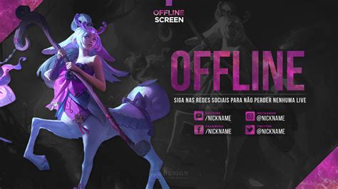 Lillia Stream Overlay Template 2020 Package On Behance