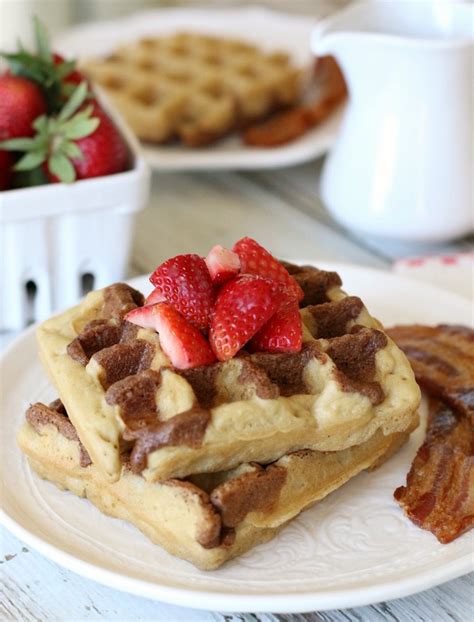 Maybe you would like to learn more about one of these? Cinnamon Toast Waffles {Grain-free, Dairy-free} - The Nourishing Home