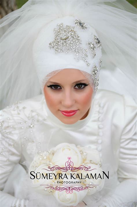 Maybe you would like to learn more about one of these? wedding bride groom dress gown hijab hijabi makeup make up photography düğün gelin fotoğraf ...
