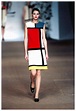 YSL did Mondrian | Mondrian dress, Fashion, Bauhaus fashion