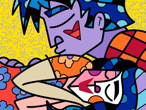 Lolovie Paint A Picture With Fabric Or Romero Britto In Cotton