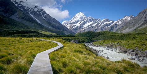 Path To Mount Cook New Zealand Find Away Photography