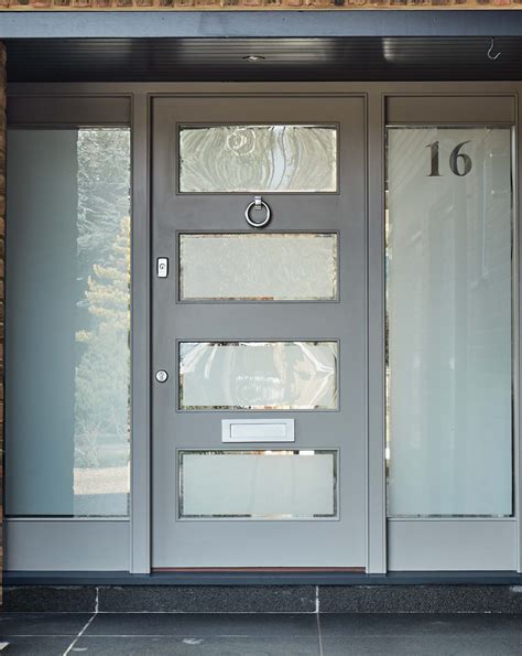 Modern Grey Front Door London Door Company