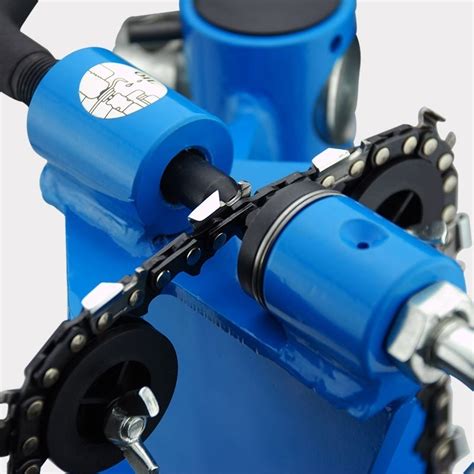 You can go and buy some chain at home depot along with the chain and just attach it together. Buy 3-in-1 Chainsaw Chain Breaker, Spinner and Joiner ...