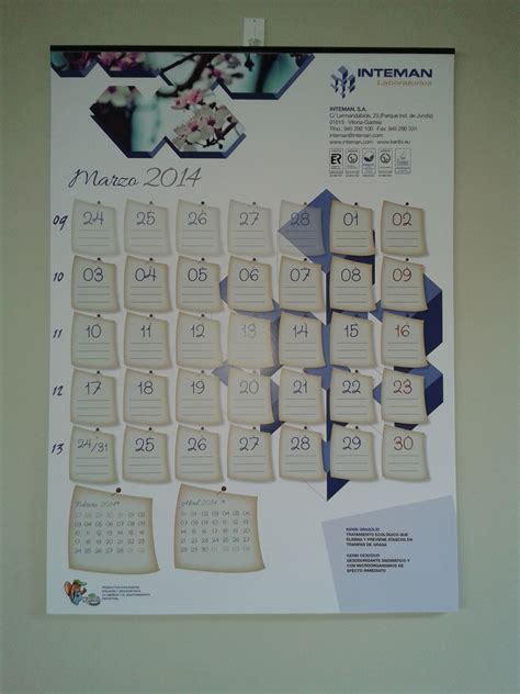 Diseño De Calendarios El Blog Del Calendario Talleres Matauco